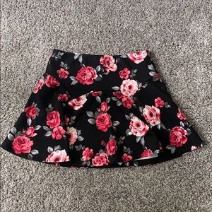 Floral Forever 21 Skirt